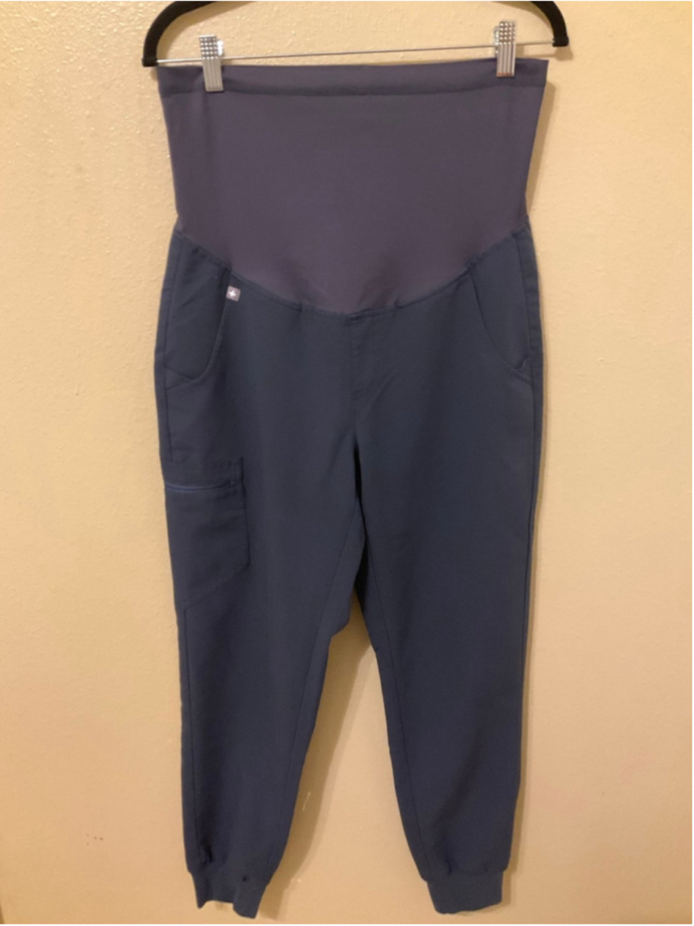FIGS Maternity Scrub Pants Joggers Navy Blue